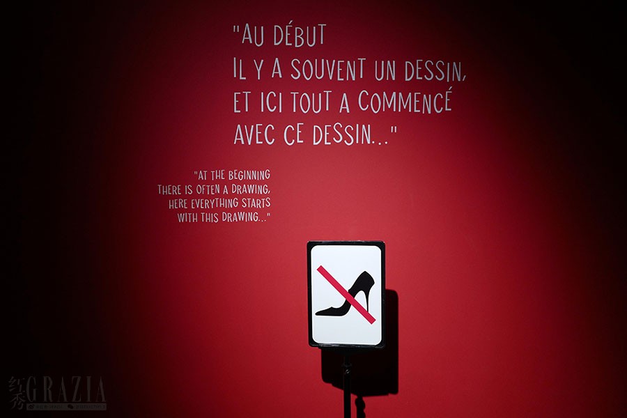 ttrzi20200325140034.jpg Founding drawing at the origin of Christian Louboutin's vocation - © Stéphane Feugère.jpg