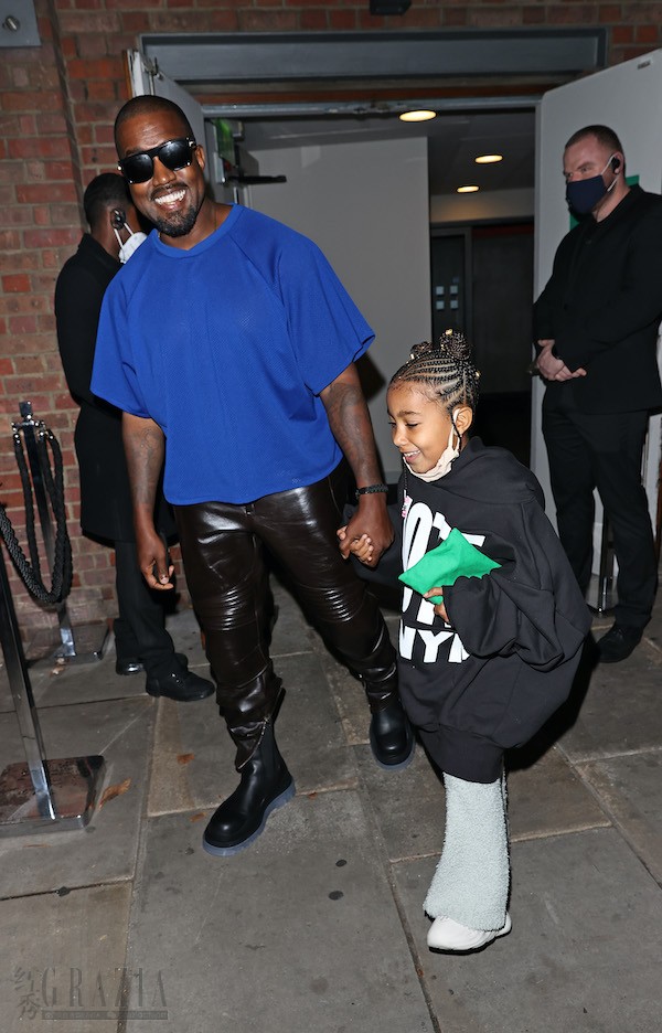 Kanye West & North West.JPG