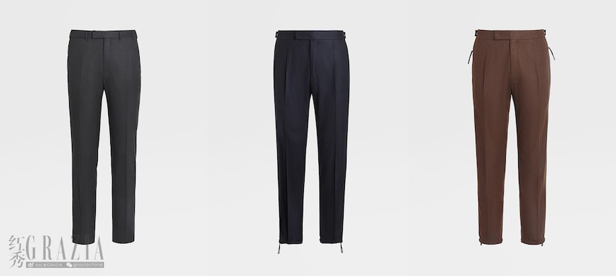 hutxd20201126170351.png Ermenegildo Zegna 2020冬季系列 14 milmil 14羊毛、桑蚕丝及山羊绒长裤 (1).png