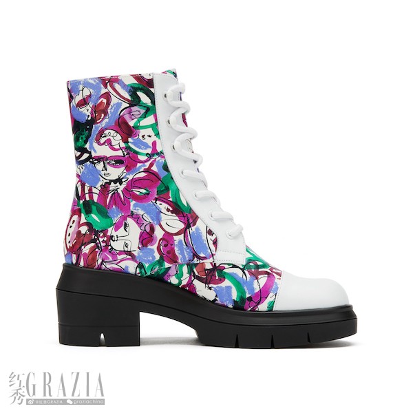 SW X JACKY BLUE BOOTIE floral multi white printed smooth calf.jpg
