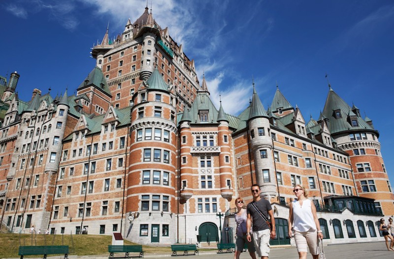 魁北克城的城堡费尔蒙酒店（图片来源：Destination Canada）.png