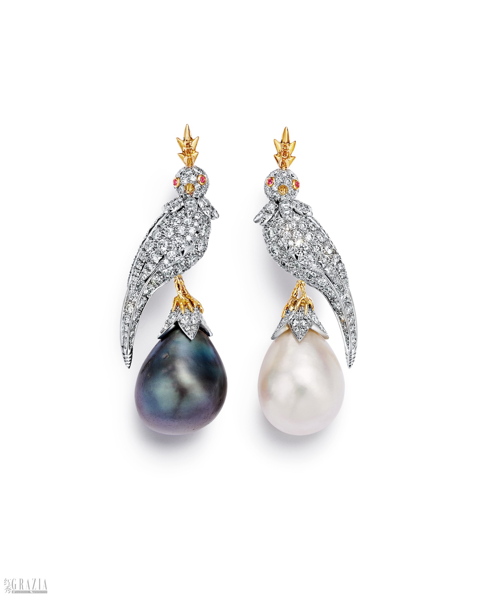 lacsi20230223161815.jpg Tiffany & Co. 蒂芙尼Schlumberger™高级珠宝系列铂金及18K黄金镶嵌白色水滴形天然海水珍珠,深灰色水滴形天然海水珍珠,钻石及粉色蓝宝石Bird on a Pearl耳环-2.jpg