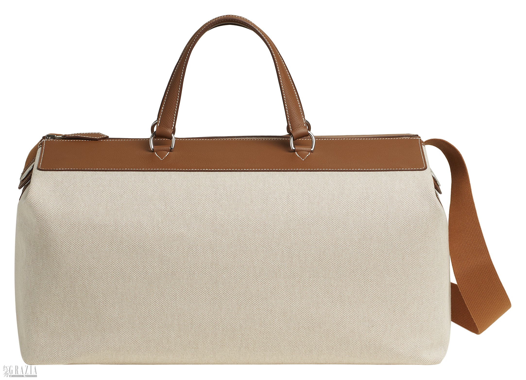 R.M.S Weekender bag in Viking H canvas and Regate bullcalf AW23 Objets Hermes © Studio des Fleurs.jpg