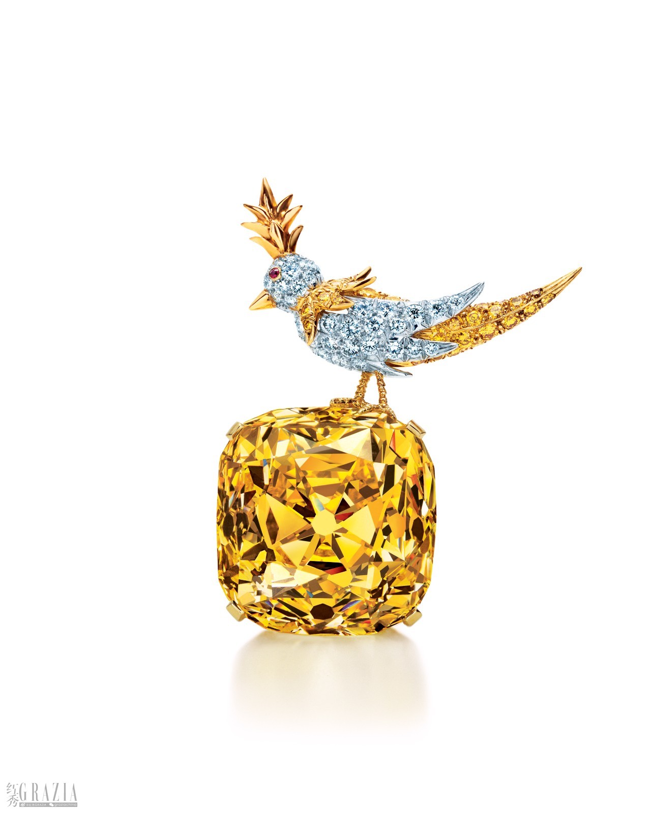 dhauh20230927124524.jpg “The Tiffany Diamond”蒂芙尼传奇黄钻镶嵌于让·史隆伯杰的作品“石上鸟”胸针(1995年).jpg