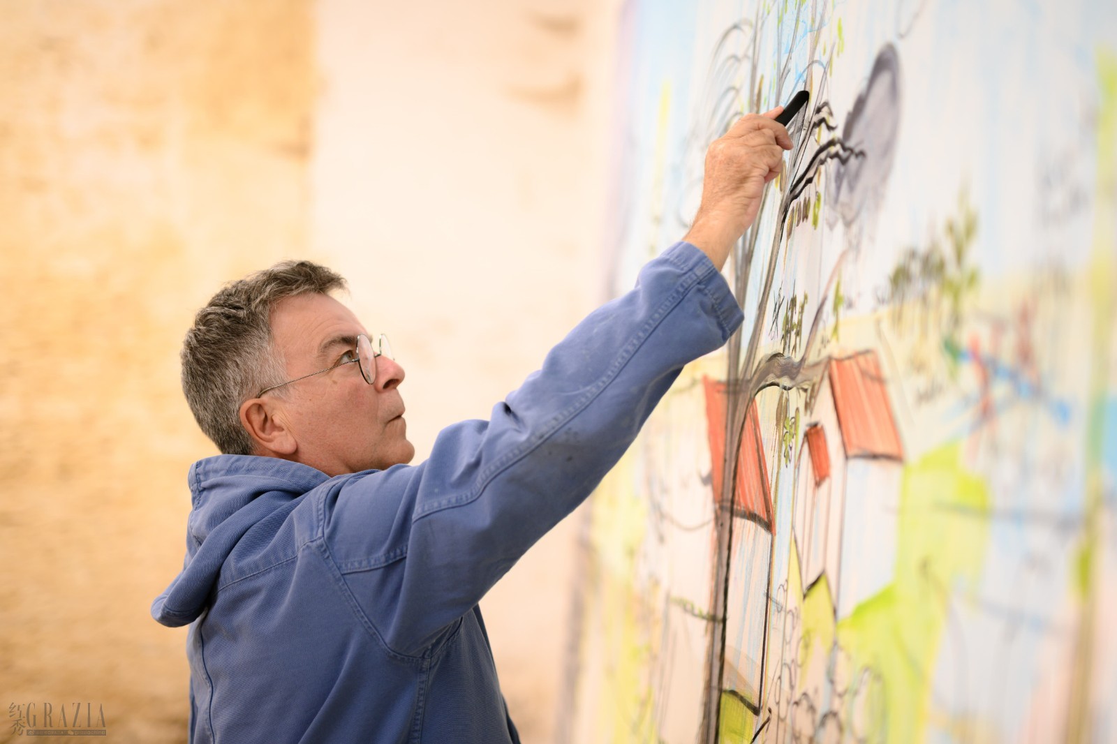 iizvp20250402153843.jpg 13. Photo of Fabrice Hyber at work.jpg