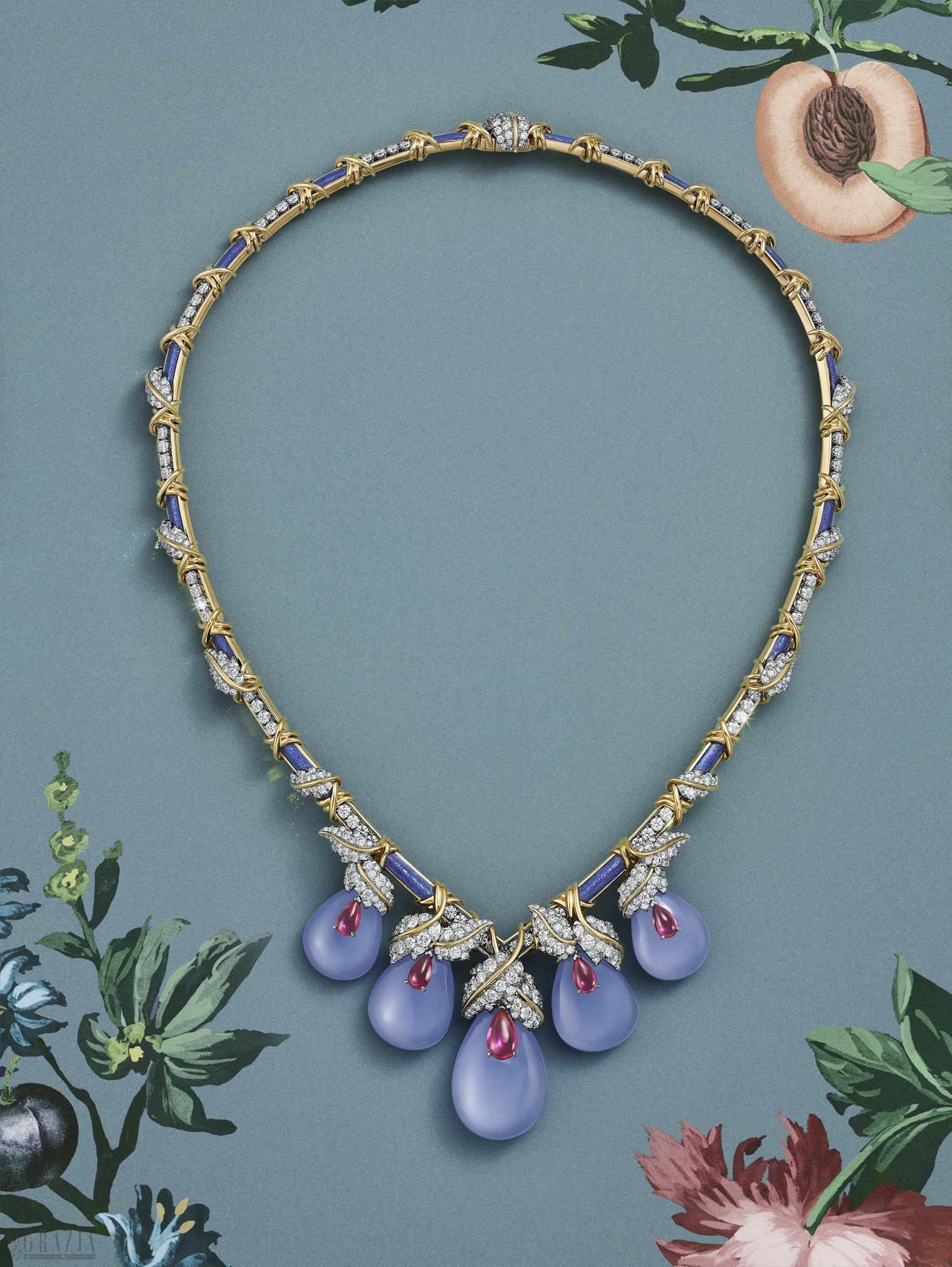 垂蔓秘境（Hanging Garden）主题项链，来自蒂芙尼2026 Blue Book高级珠宝系列Hidden Garden花语秘境_76079684.jpg