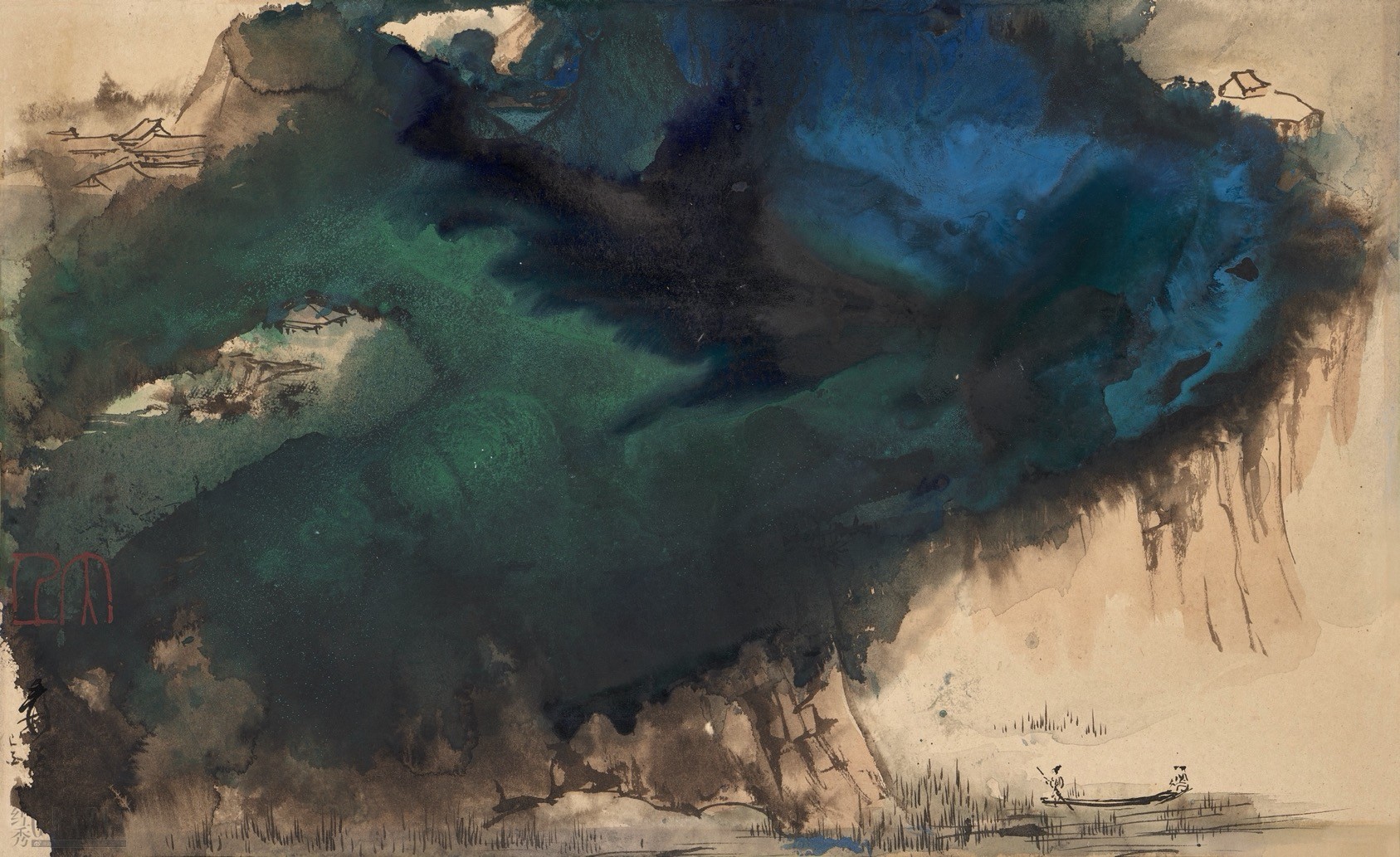 张大千(1899-1983)  碧水幽潭 图片由佳士得提供@CHRISTIE’S IMAGES LTD. 2026.jpg