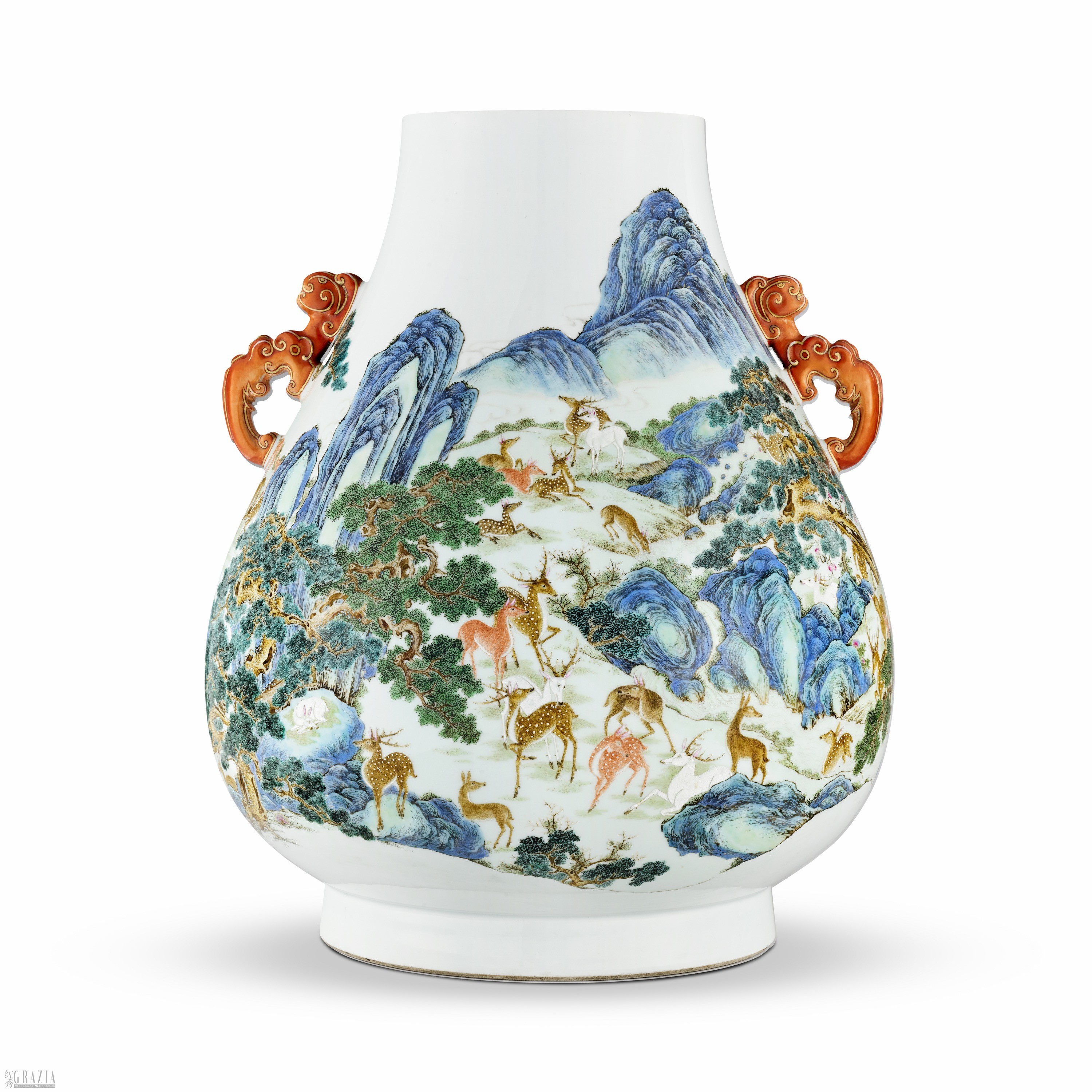 清乾隆 (1736-1795) 洋彩百鹿双耳尊 图片由佳士得提供©️CHRISTIE’S IMAGES LTD. 2026.jpg