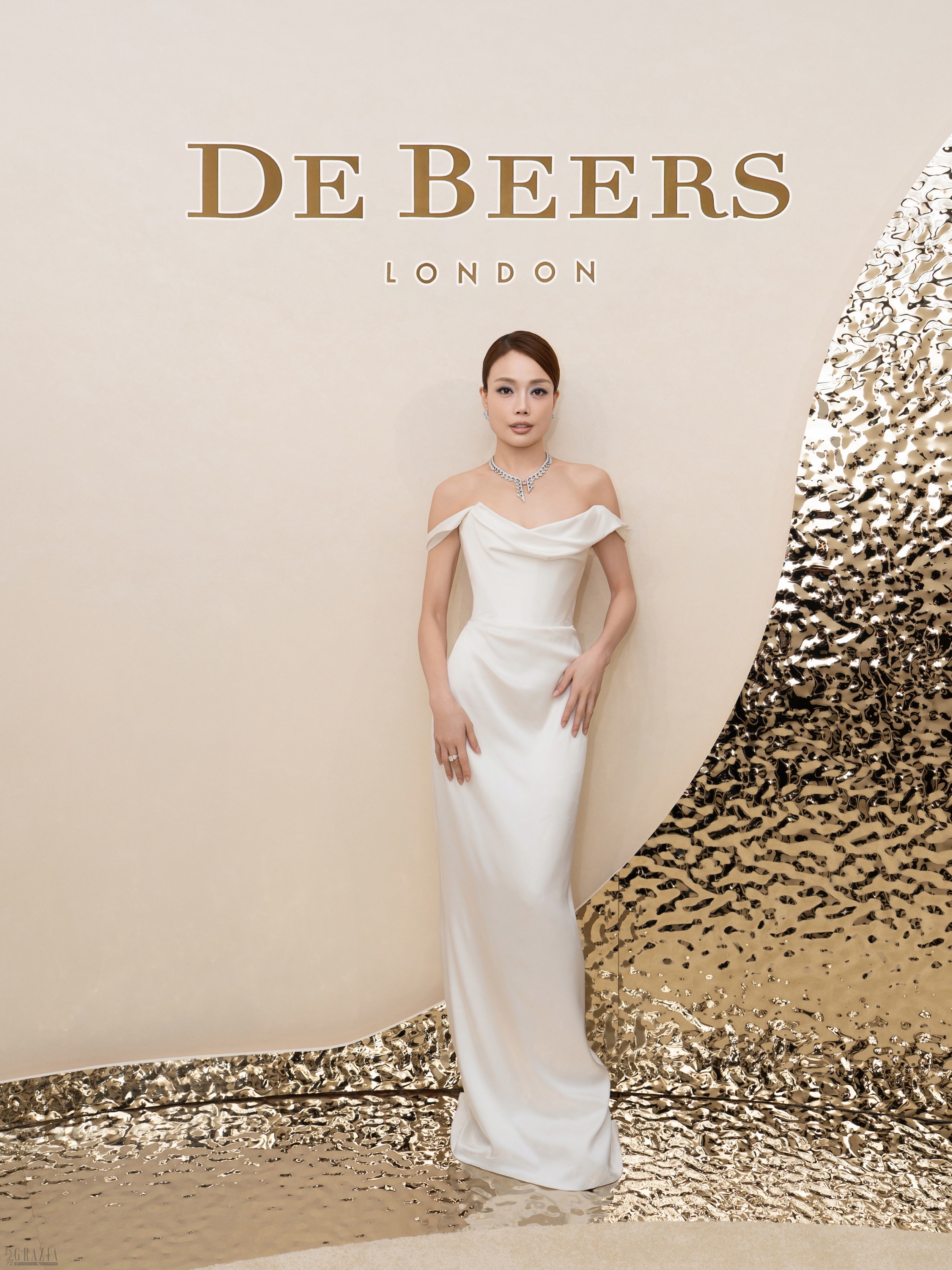 歌手容祖儿闪耀亮相 Vibrations by De Beers London 高级珠宝展（7）.jpg