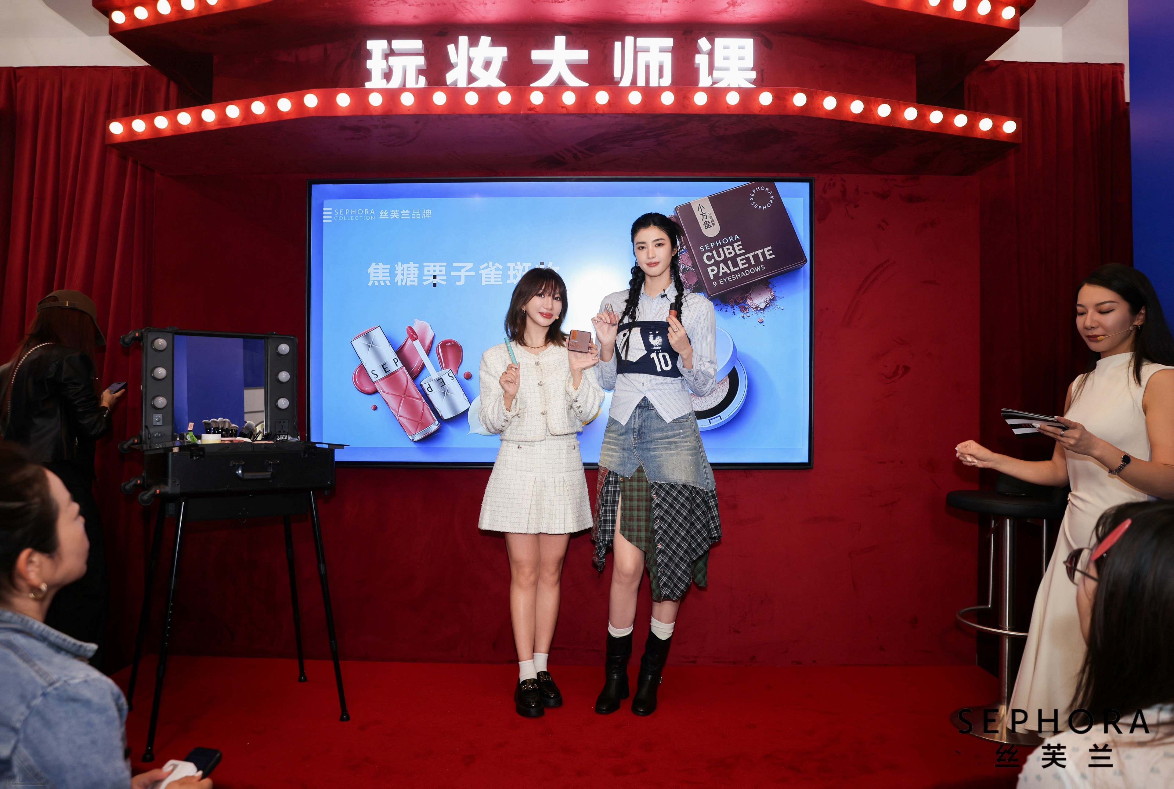 （配图7）明星化妆师侍慧为丝芙兰玩妆大使赵丽娜打造妆容.jpg