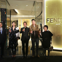 众星云集，FENDI全新概念精品店于上海恒隆广场重新开幕