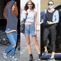 最时髦的运动鞋是？蕾哈娜和麦莉告诉你！
