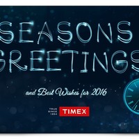 TIMEX天美时，与你一起点亮2016！