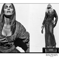 Balmain 2016春夏广告大片携手三位90年代顶级超模 