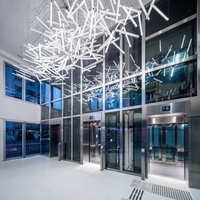 香港全新玻璃办公楼启用LASVIT灯光雕塑