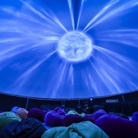 探索“光影星球”，沉浸式体验浩瀚时空魅力 ——大上海时代广场“光影星球”裸眼3D 360°球幕电影展