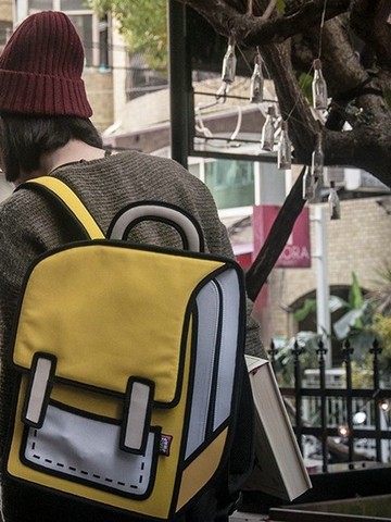 JumpFromPaper : 城市深沉阴鬱，唯我扁平出色