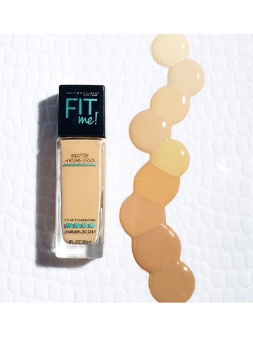 美宝莲纽约FIT me定制柔雾粉底液首登中国