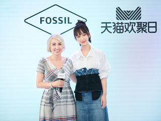Fossil全球形象代言人 90后实力女演员杨紫玩转“Q芯机”