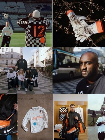 NikeLab 联手 Virgil Abloh和Kim Jones诠释足球的真谛