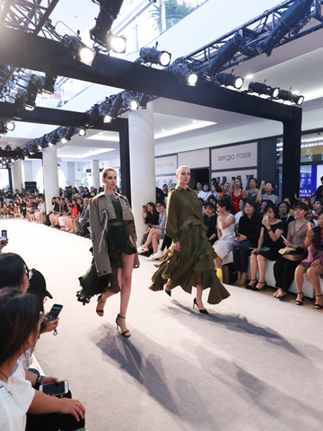 上海佛罗伦萨小镇迎巴黎国际时装学院毕业大秀