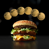 巨无霸50周年麦当劳推出限量收藏币，全球免费兑换巨无霸