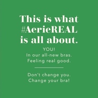 #AerieREAL 内外如一，保持真我 —— 内衣品牌Aerie鼓励女性身材自信