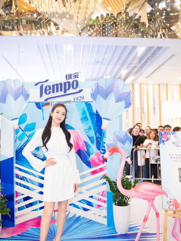 Tempo得宝携代言人宋茜在魔都玩转Mini时尚风潮