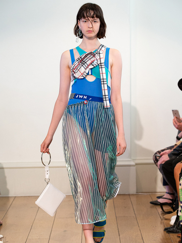 台湾设计师伦敦时装周BFC官方CATWALK秀 黄薇（JAMIE WEI HUANG）2019春夏系列 