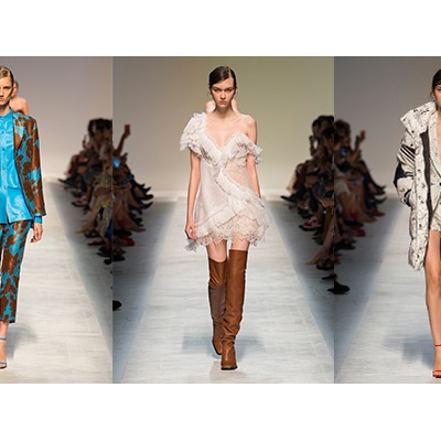 意大利高端时装品牌ERMANNO SCERVINO  推出2019春夏系列 “未来主义”式复古