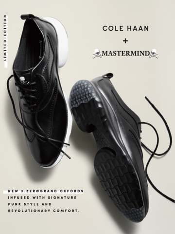  Cole Haan × MASTERMIND 2018秋冬新品发布