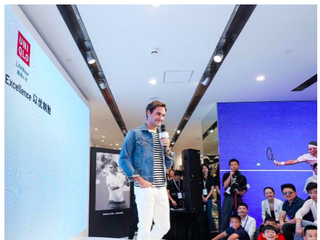 优衣库最新全球品牌大使罗杰·费德勒中国首度亮相