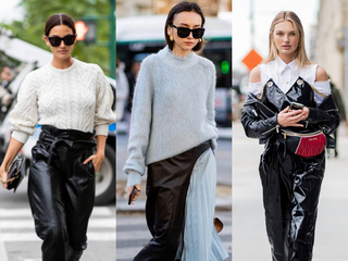 ‘皮’这一下就很开心，皮裤皮裙穿起来！