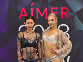 爱慕2018发布会超模试装 华美秀服揭开神秘面纱！