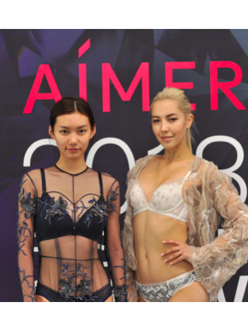 爱慕2018发布会超模试装 华美秀服揭开神秘面纱！