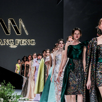 物  中国设计师品牌WANG FENG 2019春夏礼服秀