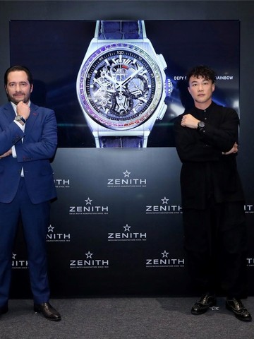 璀璨霓光 凌腕绽放 真力时携手陈奕迅正式发布全新DEFY ELPRIMERO 21 RAINBOW限量版腕表