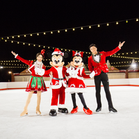 迪士尼星愿滑冰场12月7日正式开放，邀游客尽享神奇户外冰雪世界