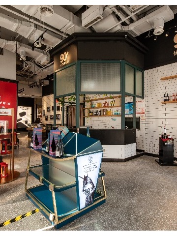 富邑葡萄酒集团『90+优选俱乐部』快闪酒廊亮相上海时尚地标