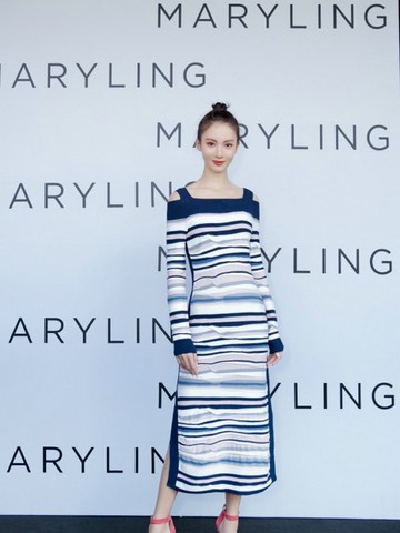 MARYLING米兰时装周19秋冬发布，金晨黄圣依优雅现身