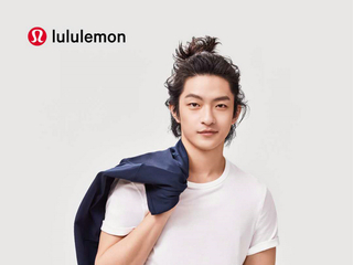 Lululemon宣布屈楚萧成为品牌中国区代言人