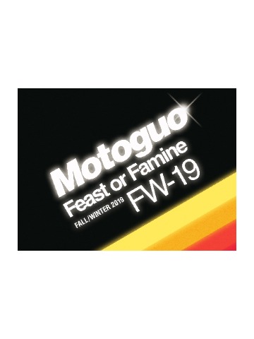 Motoguo2019秋冬系列 广告大片