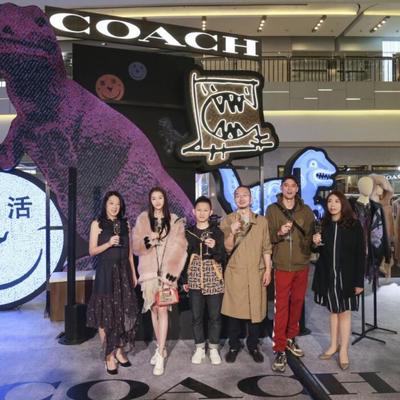 Coach 2019 中国大秀作品 概念店于上海环贸广场iapm举办发布会