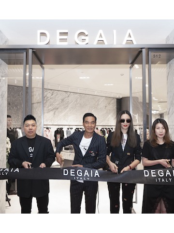 意大利品牌DEGAIA上海恒隆旗舰店开幕 ——演绎复古可持续时尚