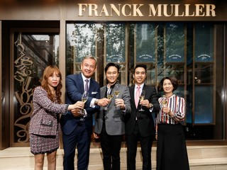 FRANCK MULLER®法穆兰全新专卖店进驻上海南京西路 亚太区品牌大使张智霖担任剪彩嘉宾共贺精彩一刻