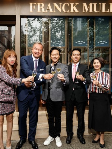 FRANCK MULLER®法穆兰全新专卖店进驻上海南京西路 亚太区品牌大使张智霖担任剪彩嘉宾共贺精彩一刻