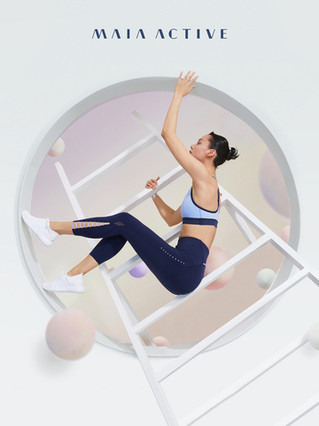 设计师运动服品牌 MAIA ACTIVE 发布 2019 秋冬系列“霓光星际”, 与纽约灯光艺术家 James Clar共同演绎霓光运动美学 