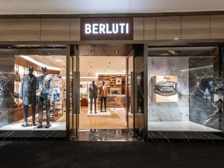 Berluti上海恒隆精品店重装揭幕 品牌代言人彭于晏出席开幕盛典
