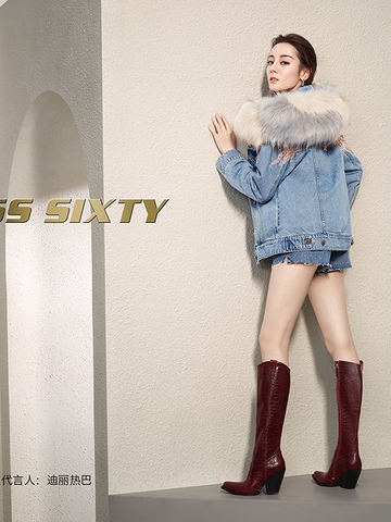 MISS SIXTY冬季广告大片，代言人迪丽热巴浪漫演绎