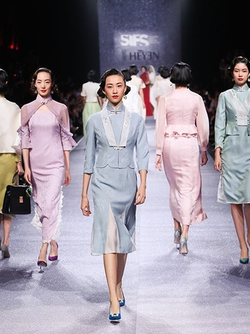 东方美学，惊艳世界 —— 荷言HEYEN亮相2020上海时装周